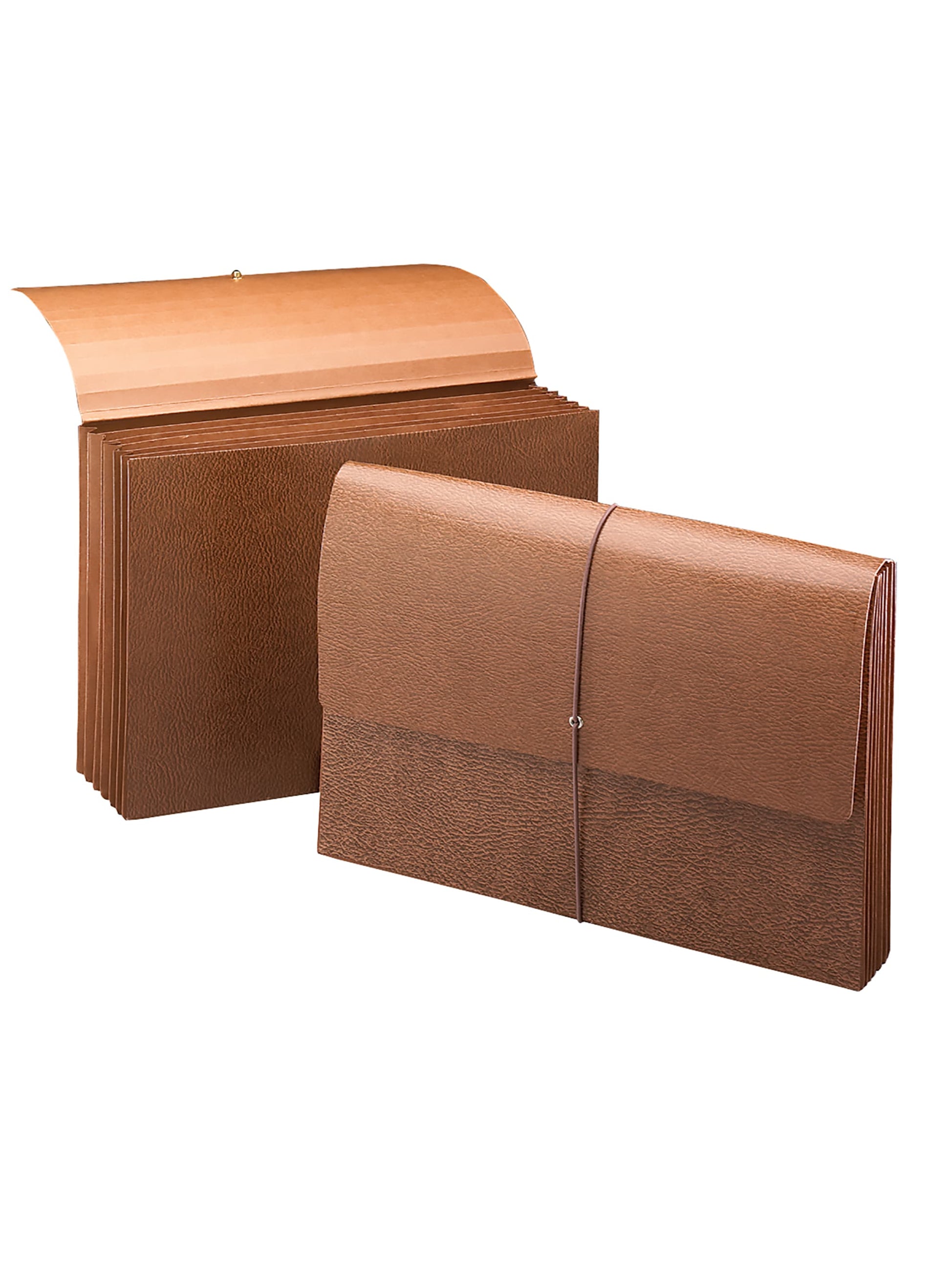 Redrope-Printed Partition Wallets with Elastic Cord, Brown Color, Legal Size, Set of 0, 30086486723757