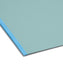 SafeSHIELD® Pressboard Fastener File Folders, 2 inch Expansion, 1/3-Cut Tab, Blue Color, Legal Size, Set of 25, 086486199377