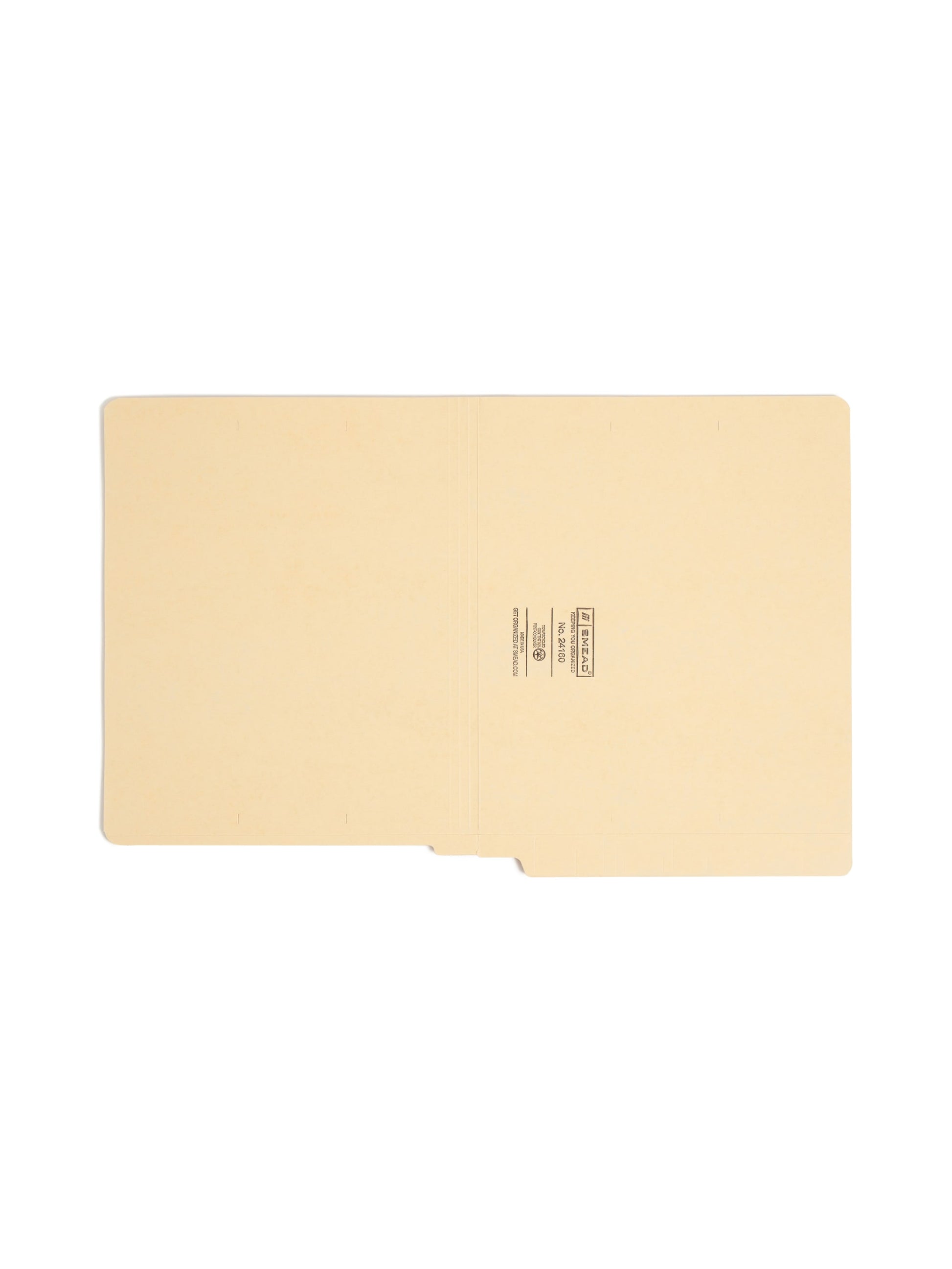 100% Recycled Shelf-Master® Reinforced End Tab File Folders, Straight-Cut Tab, Manila Color, Letter Size, Set of 100, 086486241601