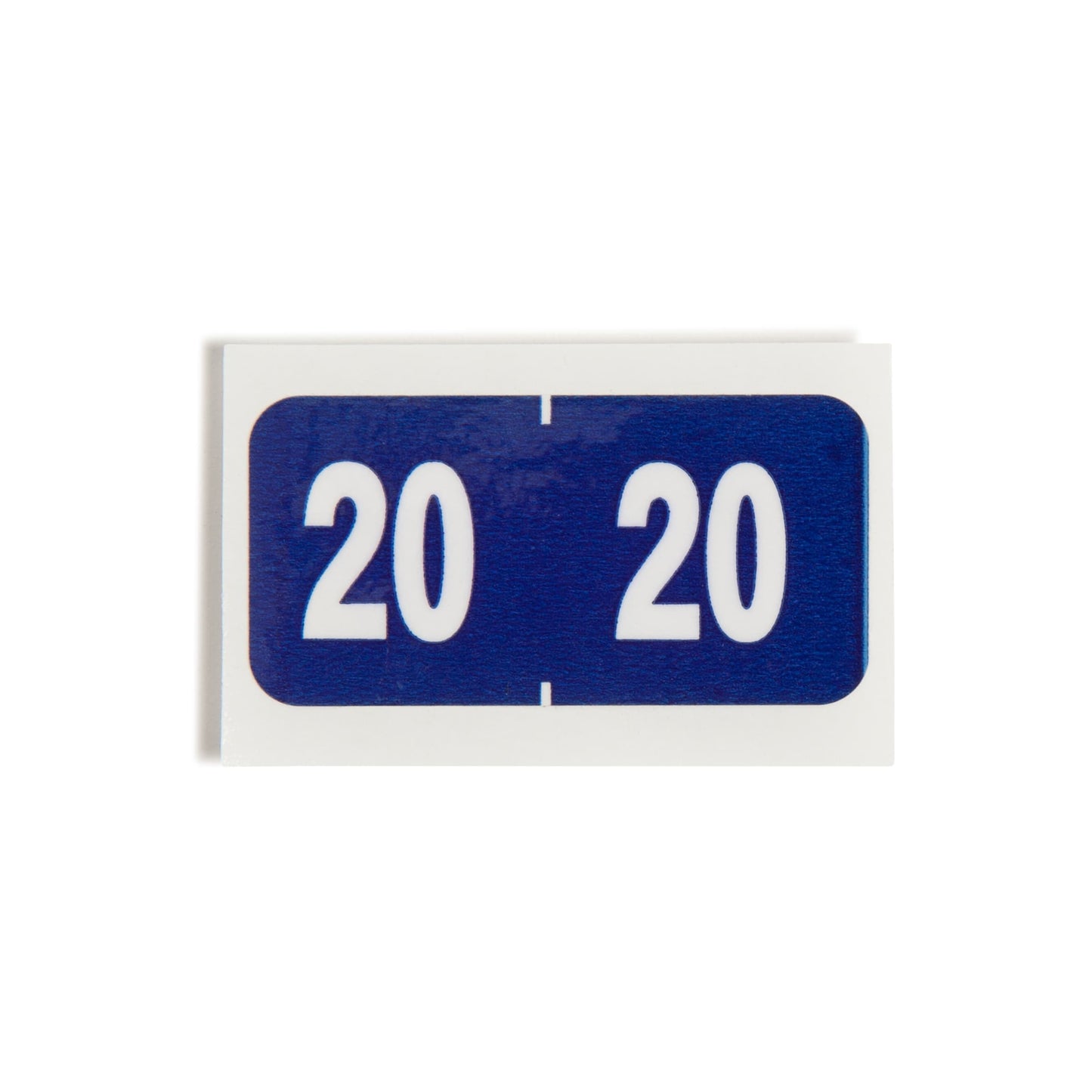 ETYJ Color-Coded Year Labels, Blue Color, 1-1/2" X 3/4" Size, Set of 50, 086486683203