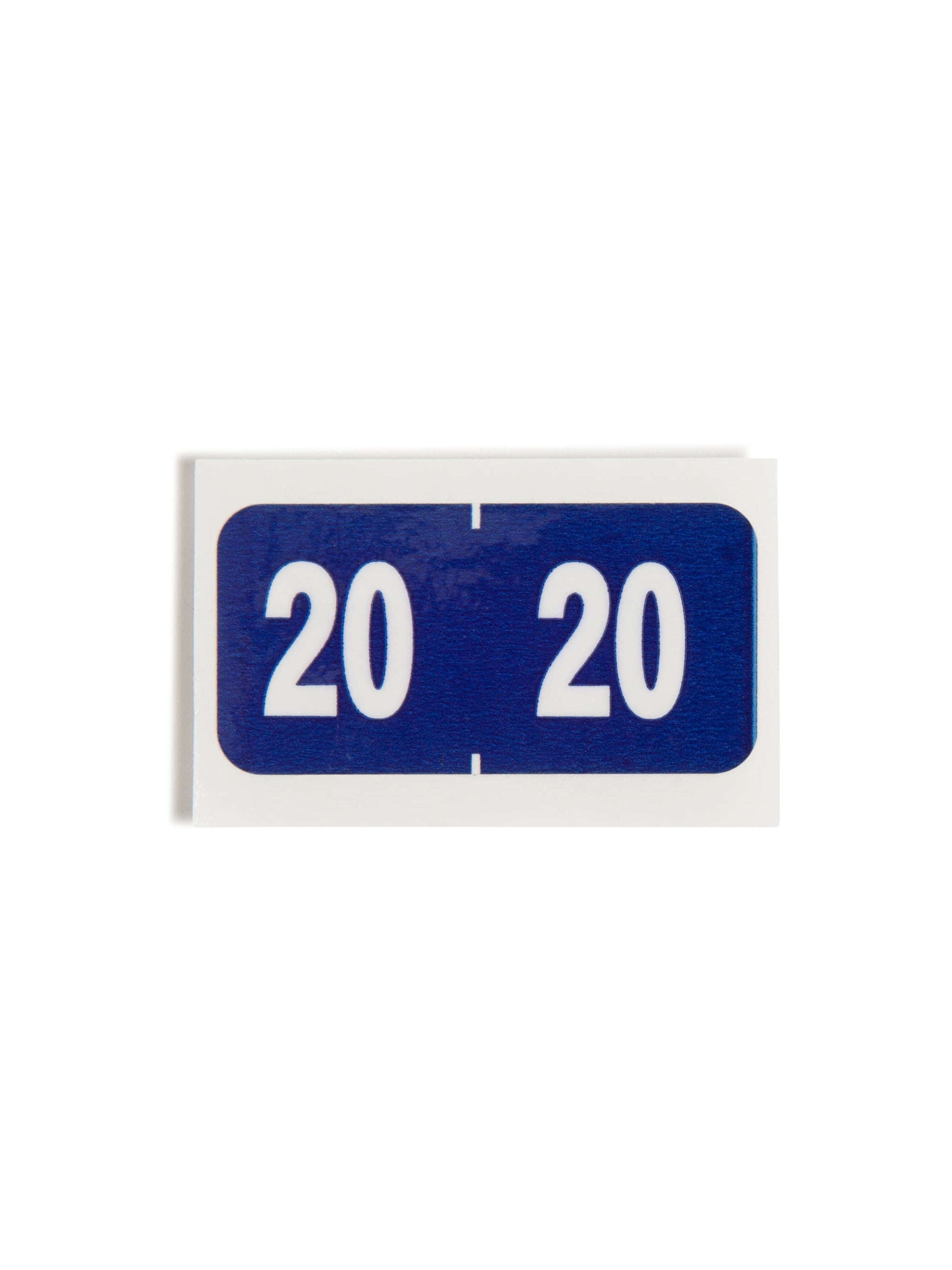 ETYJ Color-Coded Year Labels, Blue Color, 1-1/2" X 3/4" Size, Set of 50, 086486683203