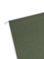 Standard Hanging File Folders, Without Tabs, Standard Green Color, Letter Size, Set of 25, 086486640107