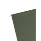 Standard Hanging File Folders, Standard Green Color, Letter Size, Set of 25, 086486640107