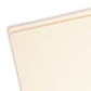 Reinforced Tab Pocket File Folders, Manila Color, Letter Size, Set of 50, 086486103152