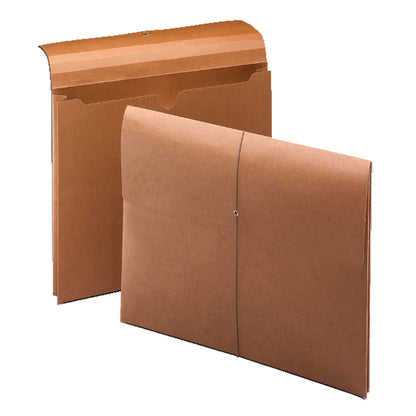 Expanding Wallets with Elastic Cord, Redrope Color, Letter Size, 50086486772438