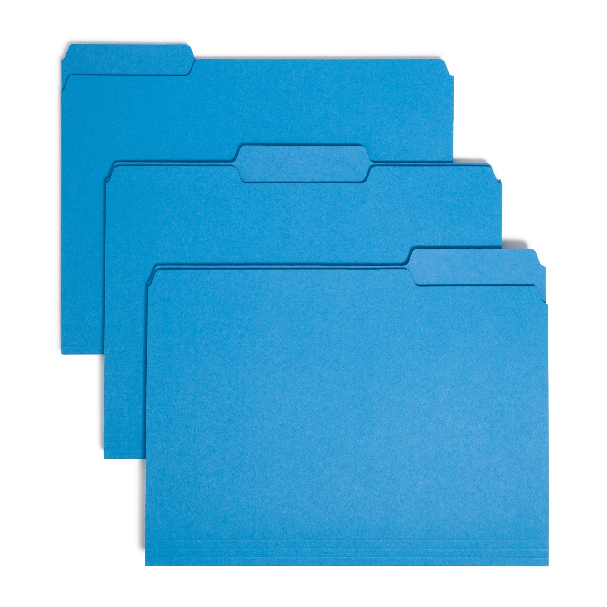 Interior File Folders, Blue Color, Letter Size, Set of 100, 086486102872