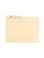 Reversible Printed Tab File Folders, 1/2-Cut Tab, 9 1/2 pt., Manila Color, Letter Size, 