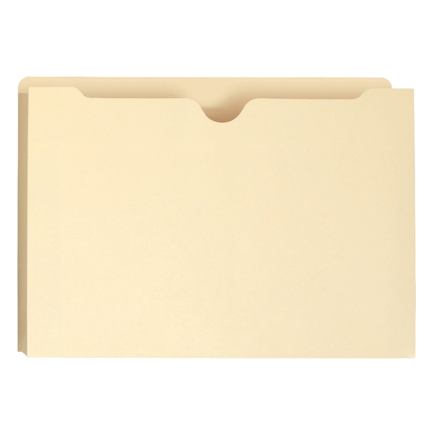 100% Recycled File Jackets, 2 Inch Expansion, Reinforced Straight-Cut Tab, Manila Color, Legal Size, Set of 50, 30086486756076