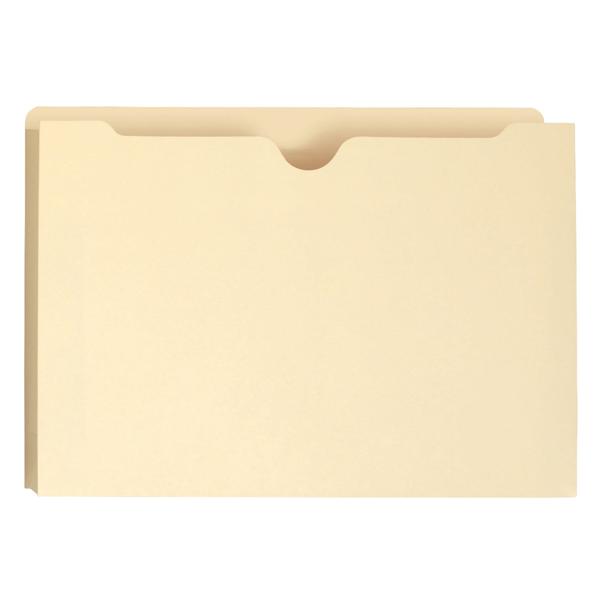 100% Recycled File Jackets, 2 Inch Expansion, Reinforced Straight-Cut Tab, Manila Color, Legal Size, Set of 50, 30086486756076