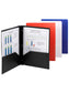 Poly Two-Pocket Folders with Fasteners, Dark Blue Color, Letter Size, Set of 0, 30086486877269