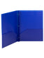 Poly Two-Pocket Folders with Fasteners, Dark Blue Color, Letter Size, Set of 0, 30086486877269