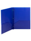 Poly Two-Pocket Folders with Fasteners, Dark Blue Color, Letter Size, Set of 0, 30086486877269
