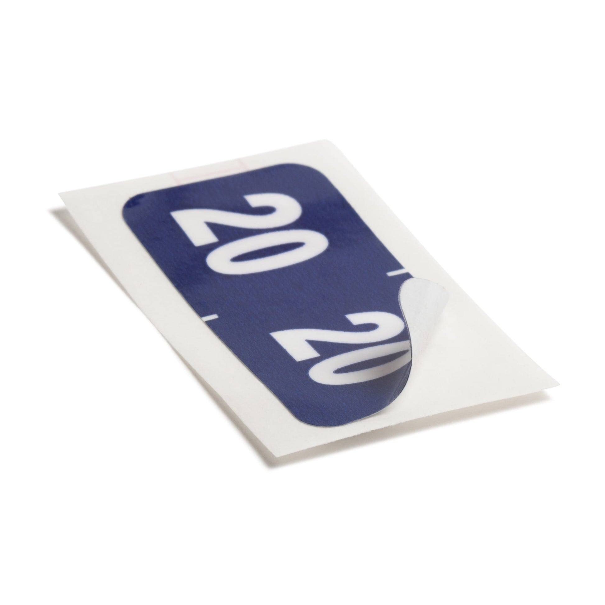 ETYJ Color-Coded Year Labels, Blue Color, 1-1/2" X 3/4" Size, Set of 50, 086486683203