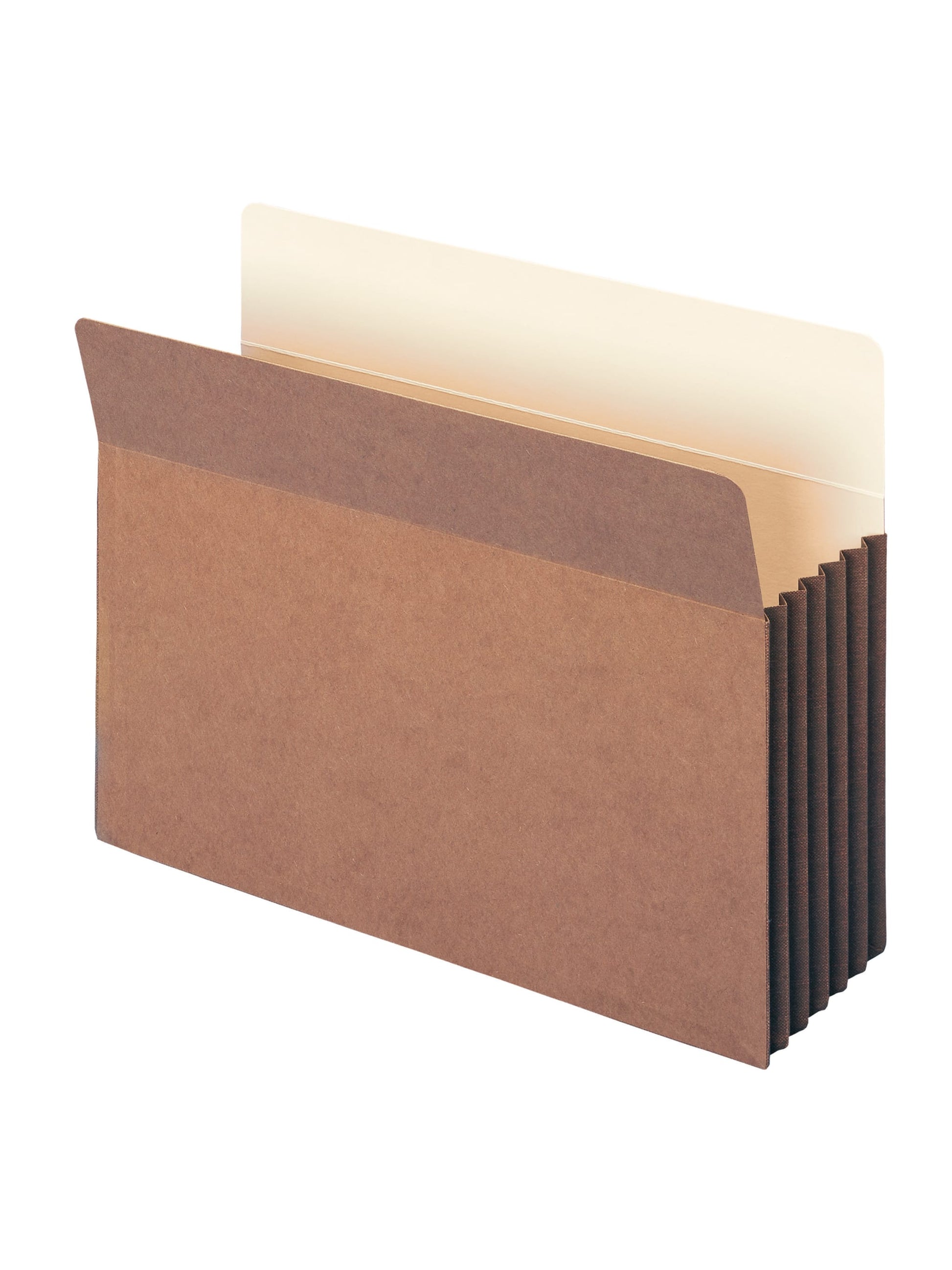 File Pockets with Fully-Lined Gusset, 5-1/4-Inch Expansion, Straight-Cut Tab, Redrope Color, Letter Size, Set of 10, 30086486732742