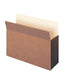 File Pockets with Fully-Lined Gusset, 5-1/4-Inch Expansion, Straight-Cut Tab, Redrope Color, Letter Size, Set of 10, 30086486732742