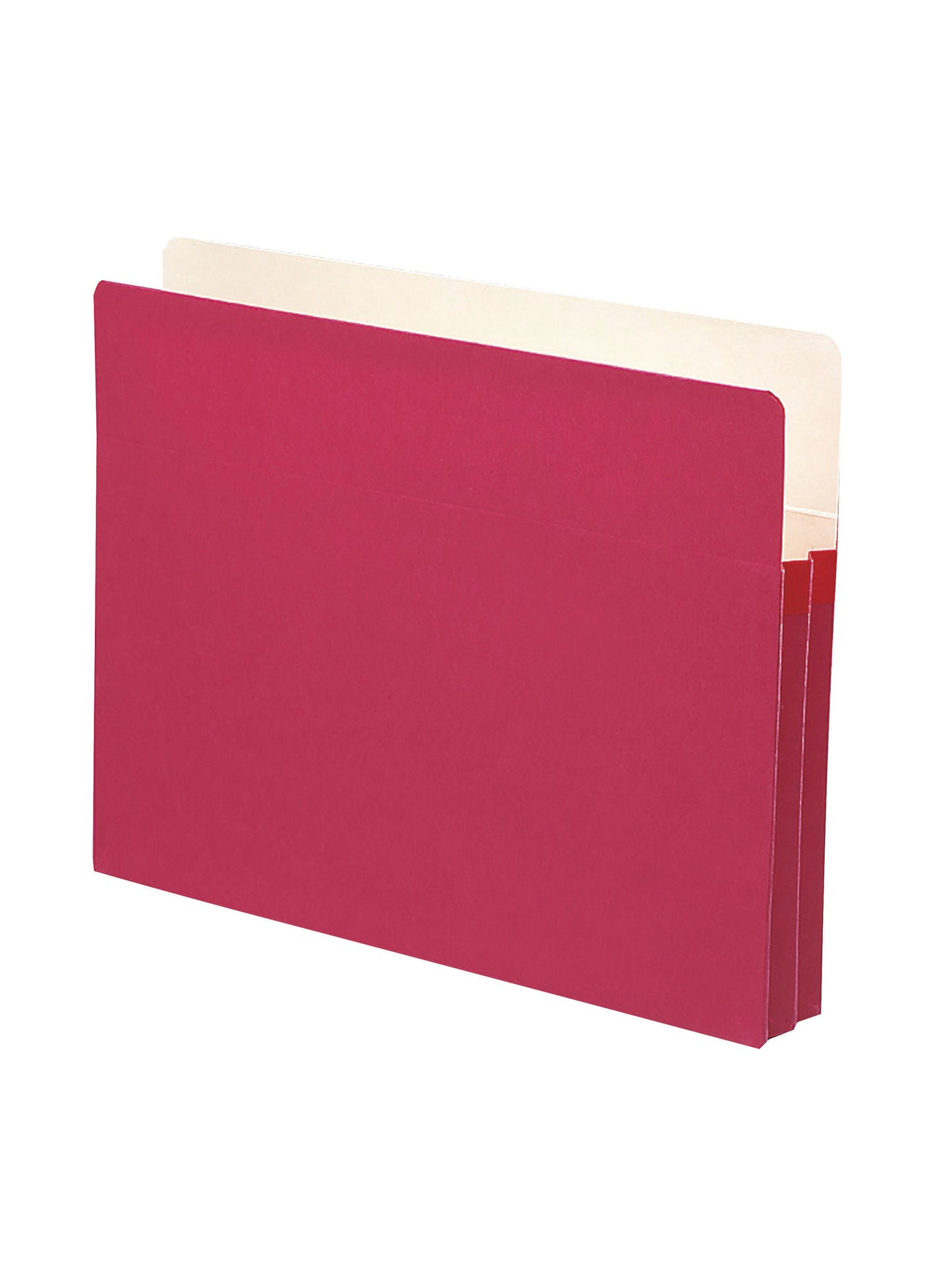 File Pockets, 1-3/4 inch Expansion, Straight-Cut Tab, Red Color, Letter Size, Set of 0, 30086486732216
