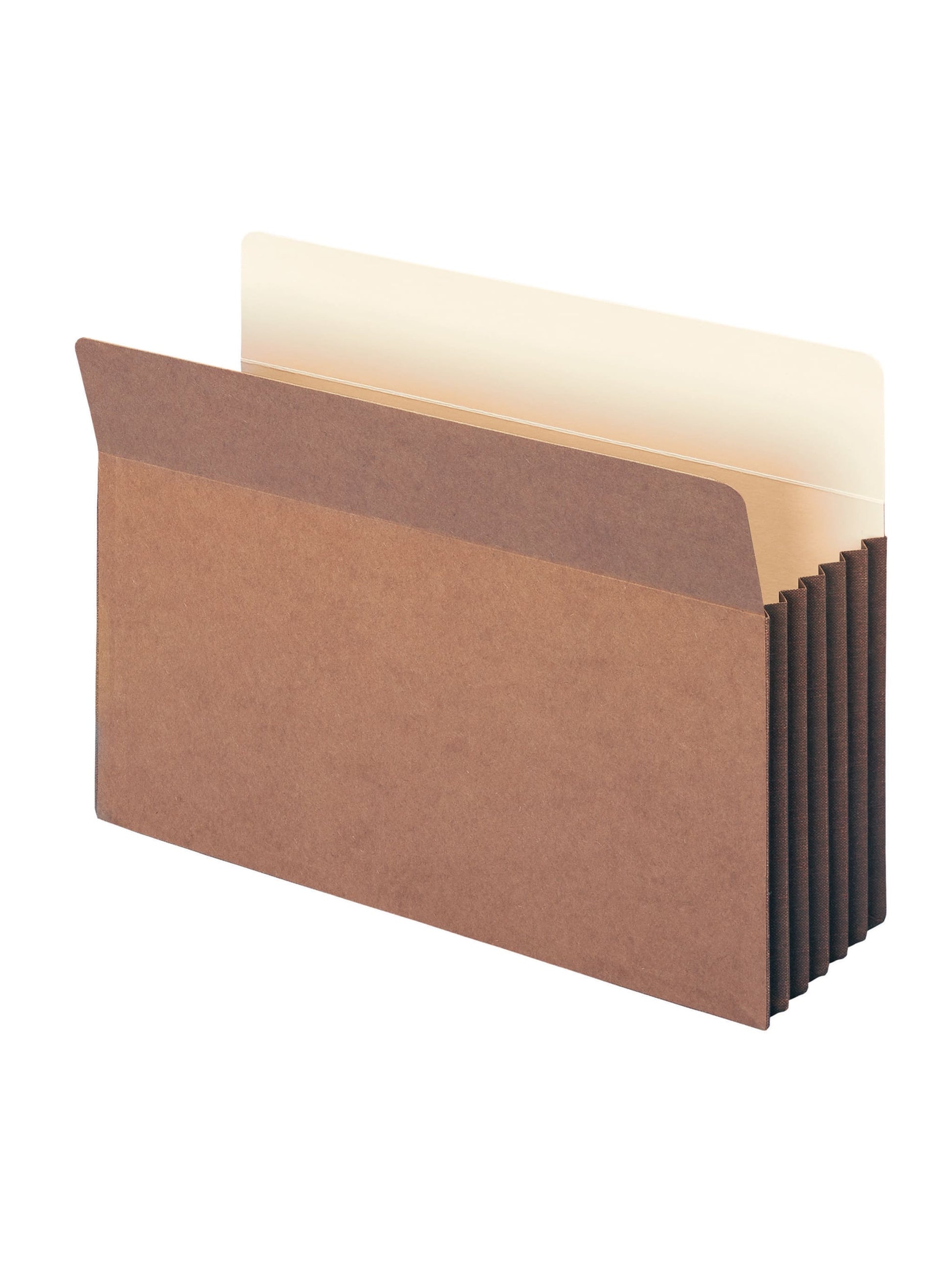 TUFF® Pocket File Pockets, Straight-Cut Tab, 5-1/4 inch Expansion, Redrope Color, Legal Size, Set of 10, 30086486743908