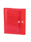 Side Load Poly Envelopes with String Tie Closure, 1-1/4 Inch Expansion, Red Color, Letter Size, Set of 1, 086486895279