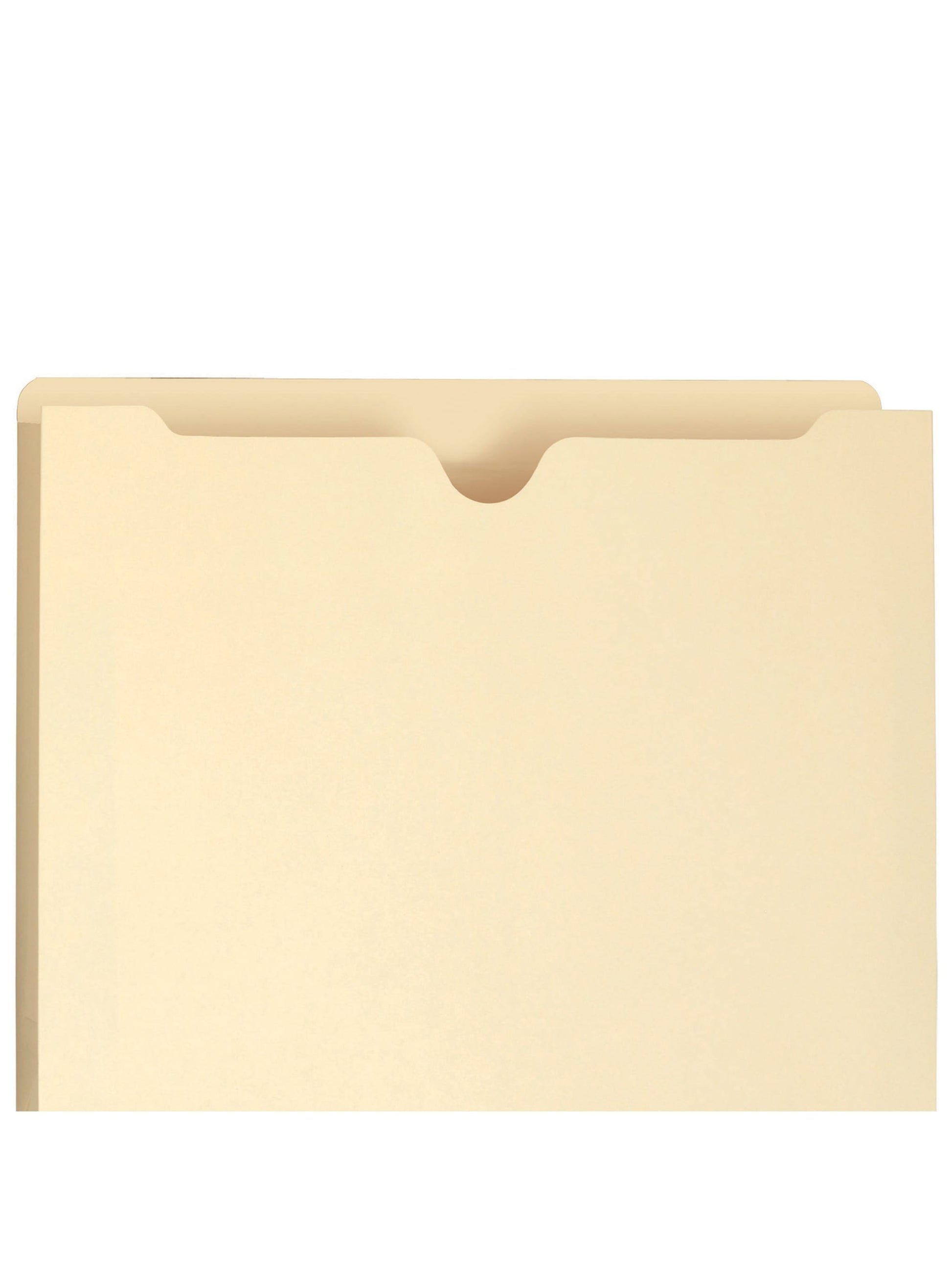 Manila File Jackets, Straight Cut Tab, 1 inch Expansion, Manila Color, Letter Size, Set of 0, 30086486754393