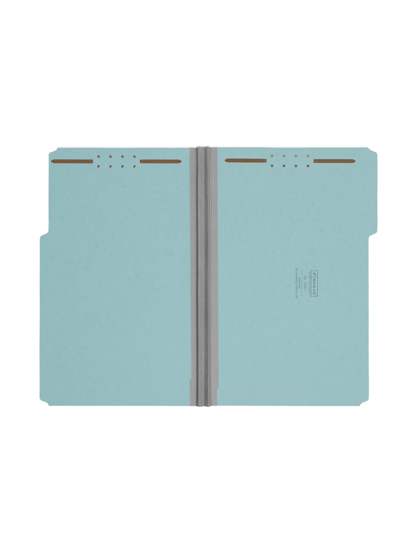 Pressboard Fastener File Folders, 2 inch Expansion, Blue Color, Legal Size, Set of 25, 086486200011