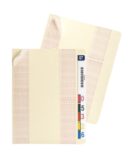 Self-Adhesive Multi-Use End Tab Converters, Straight-Cut Tab, Manila Color, 9 X 6 Size, Set of 200, 086486681001