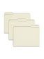 SafeSHIELD® Pressboard Fastener File Folders, 2 inch Expansion, 1/3-Cut Tab, Gray/Green Color, Letter Size, Set of 25, 086486149341