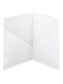 Contemporary Two-Pocket Folders, White Color, Letter Size, Set of 0, 30086486879621