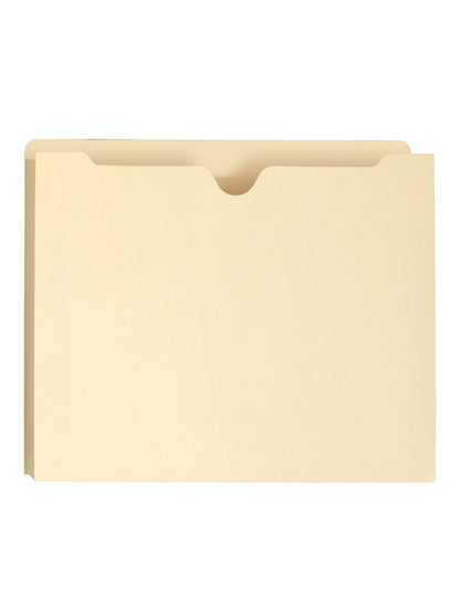 File Jackets, 1 inch Expansion, Straight-Cut Tab, Manila Color, Letter Size, Set of 0, 30086486755208