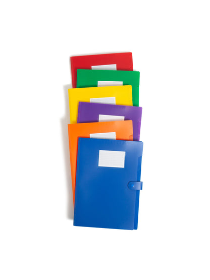 Expanding File Organizer, 13 Pockets, 5 Dividers, 1/6-Cut Tab, Assorted Primaries Color, Letter Size, Set of 1, 086486896016