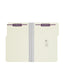 SafeSHIELD®  Pressboard Fastener File Folders, Gray/Green Color, Legal Size, Set of 25, 086486199445