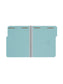 Pressboard Fastener File Folders, 1 inch Expansion, Blue Color, Letter Size, Set of 25, 086486150002