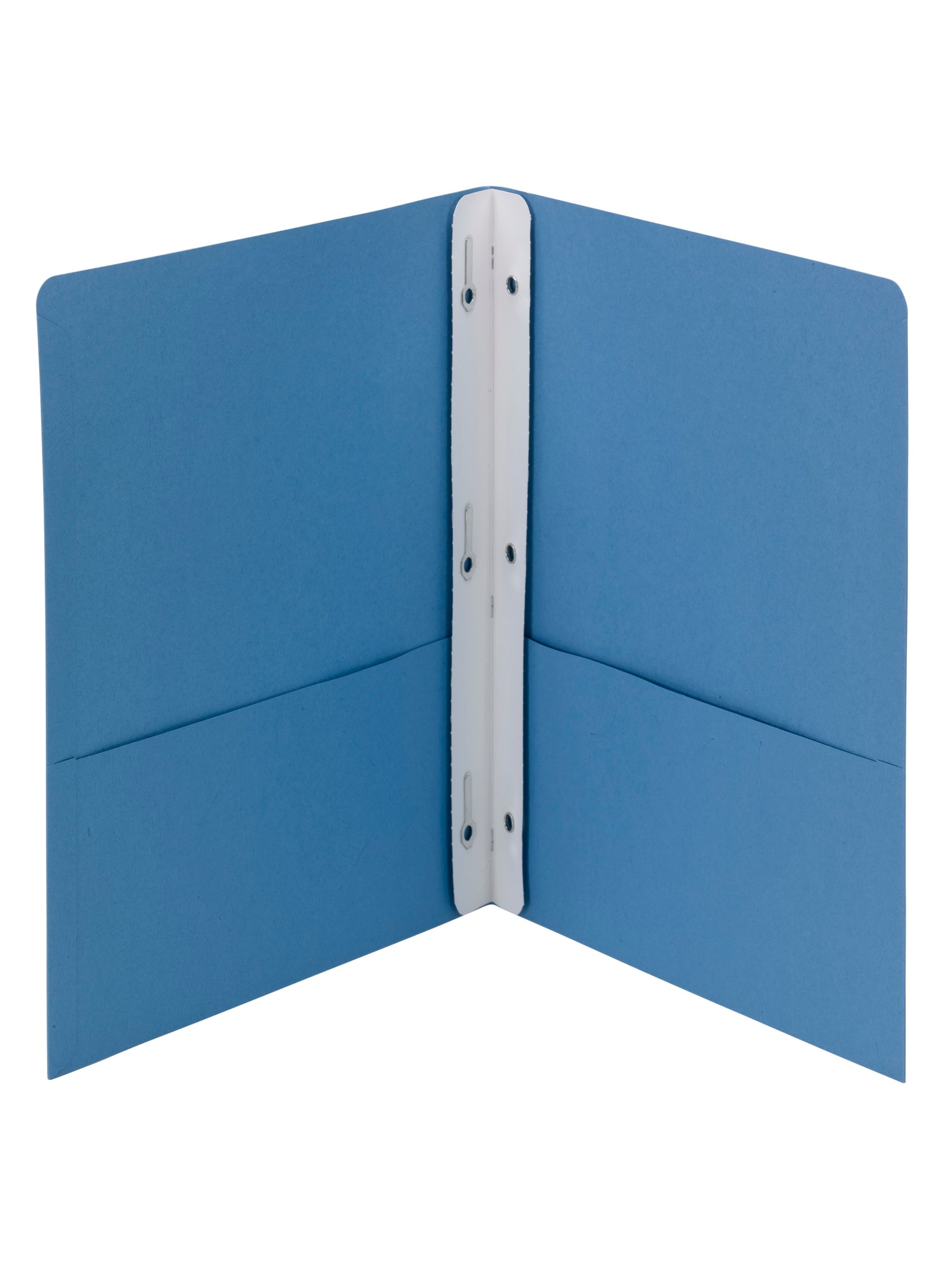 Two-Pocket Folders with Fasteners, Blue Color, Letter Size, Set of 0, 30086486880528