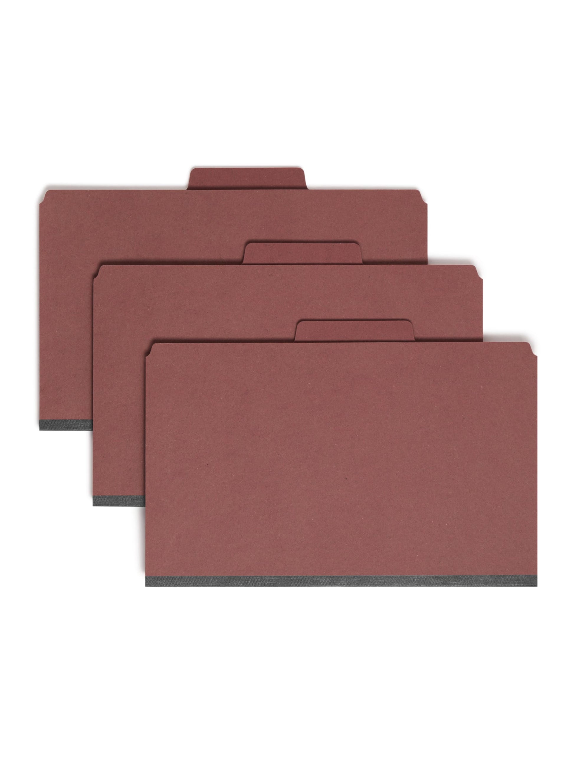 SuperTab® Classification File Folders, Red Color, Legal Size, Set of 0, 30086486190702