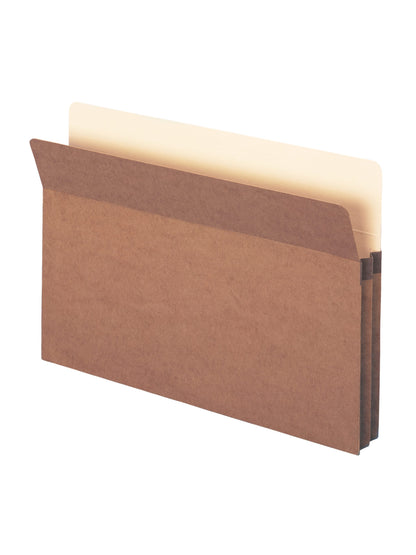 Redrope File Pockets, Straight Cut Tab, 1-3/4 inch Expansion, Redrope Color, Legal Size, Set of 25, 30086486742147