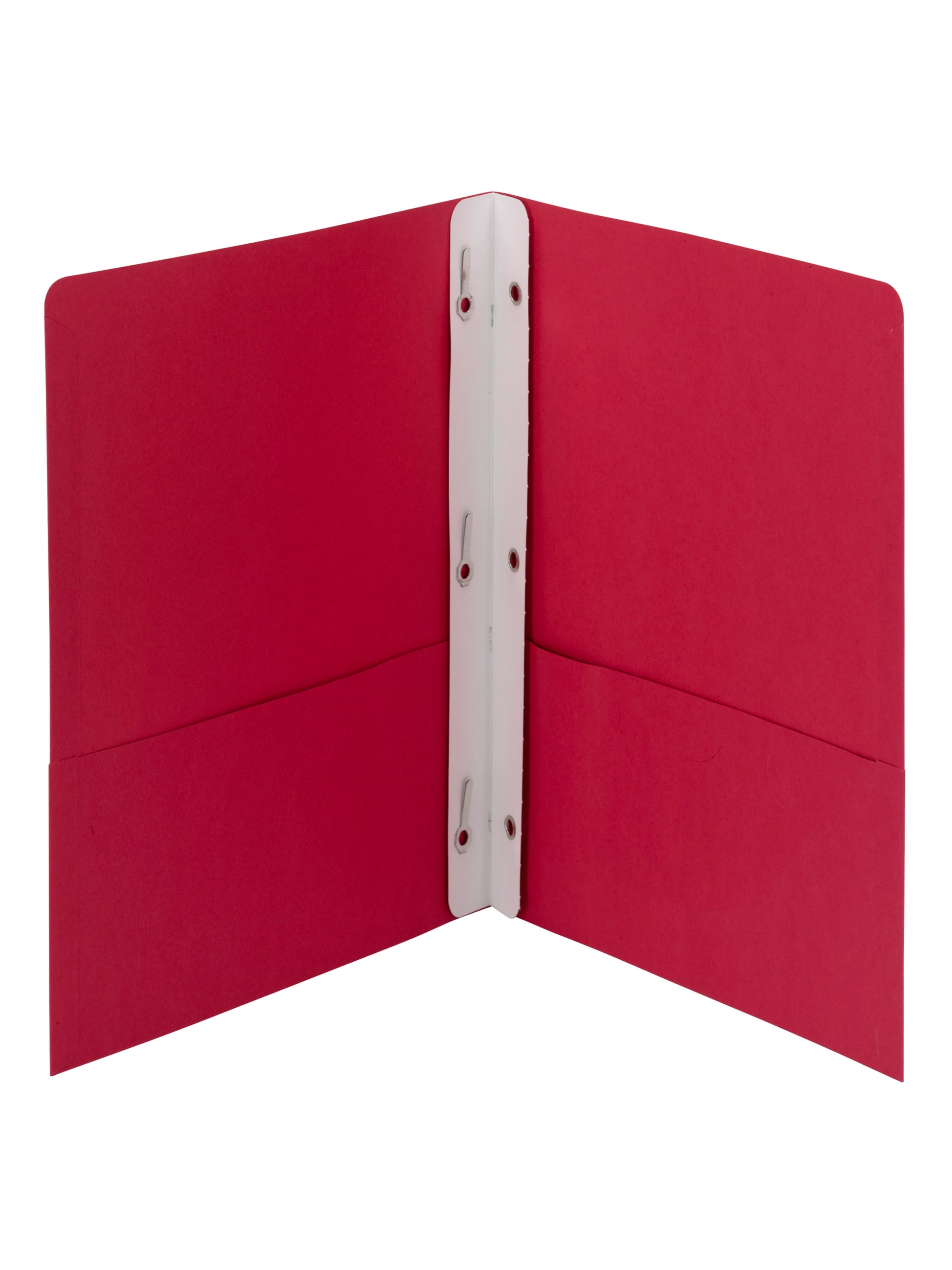 Two-Pocket Folders with Fasteners, Red Color, Letter Size, Set of 0, 30086486880597