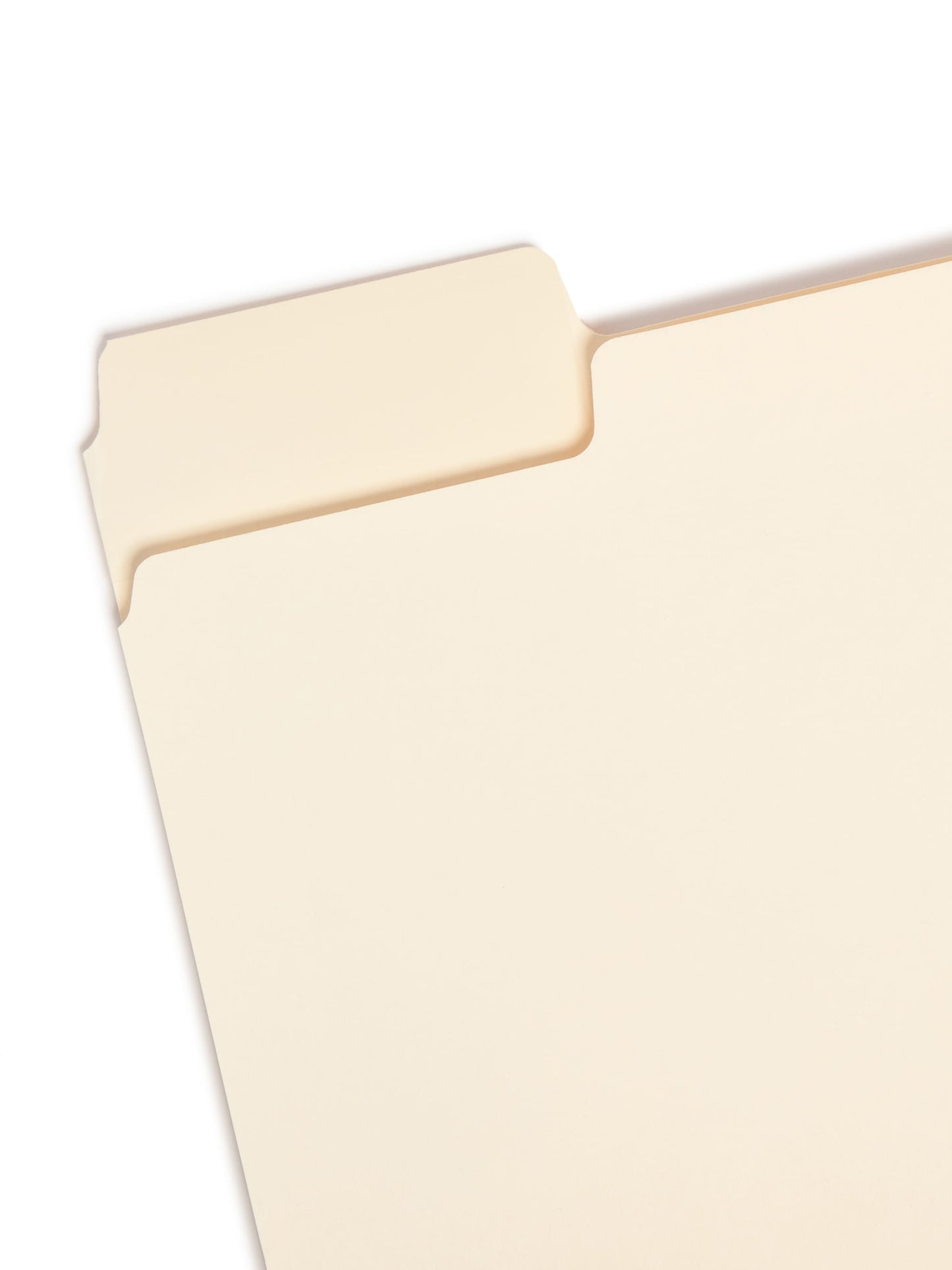 Erasable SuperTab® File Folders, Manila Color, Letter Size, Set of 1, 086486103800