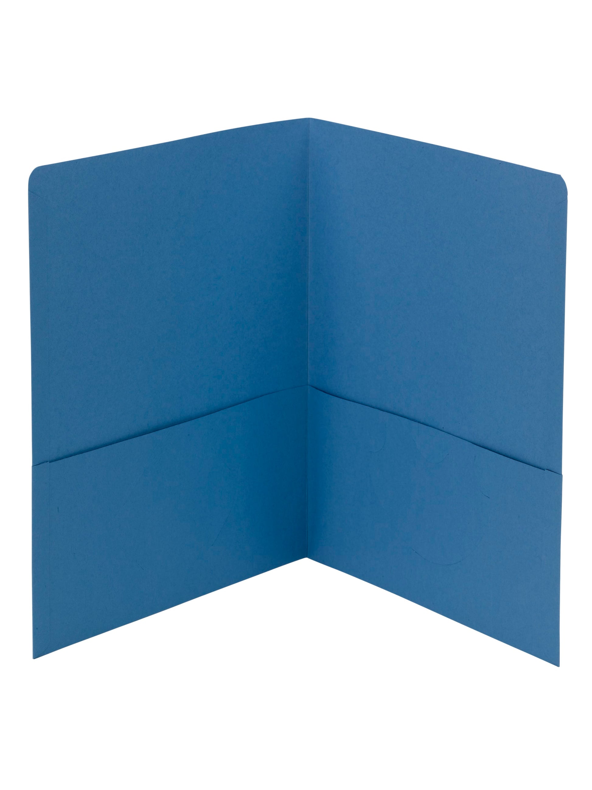 Standard Two-Pocket Folders, Blue Color, Letter Size, Set of 0, 30086486878525