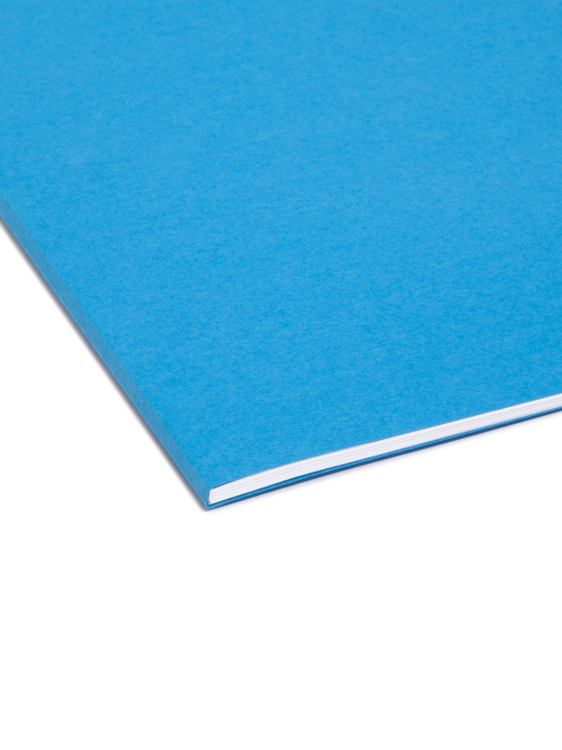 Interior File Folders, Sky Blue Color, Letter Size, Set of 100, 086486102872