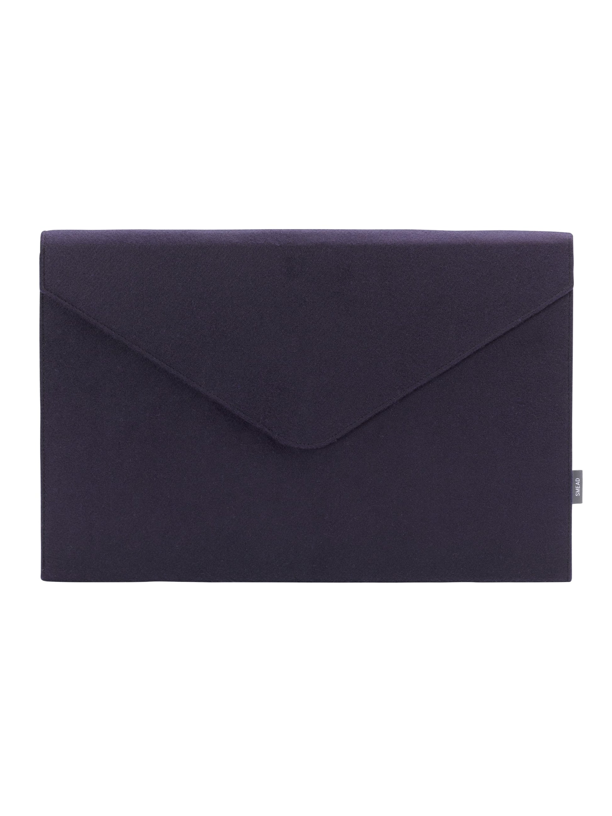 Soft Touch Cloth Expanding Files, 2-Inch Expansion, Dark Blue Color, Tabloid Size, Set of 1, 086486709255
