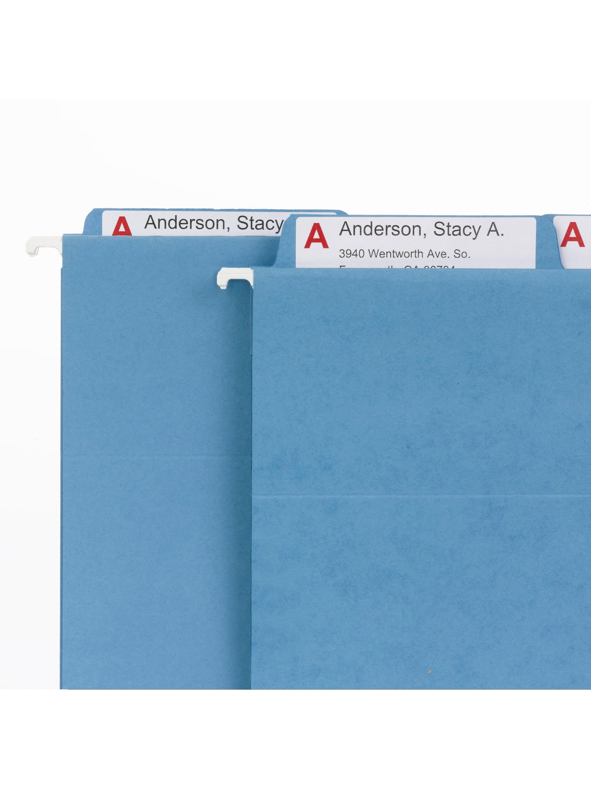 Reveal Hanging Folders with SuperTab® Folders Kit, Assorted Colors Color, Letter Size, Set of 1, 086486920186