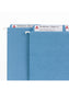 Reveal Hanging Folders with SuperTab® Folders Kit, Assorted Colors Color, Letter Size, Set of 1, 086486920186