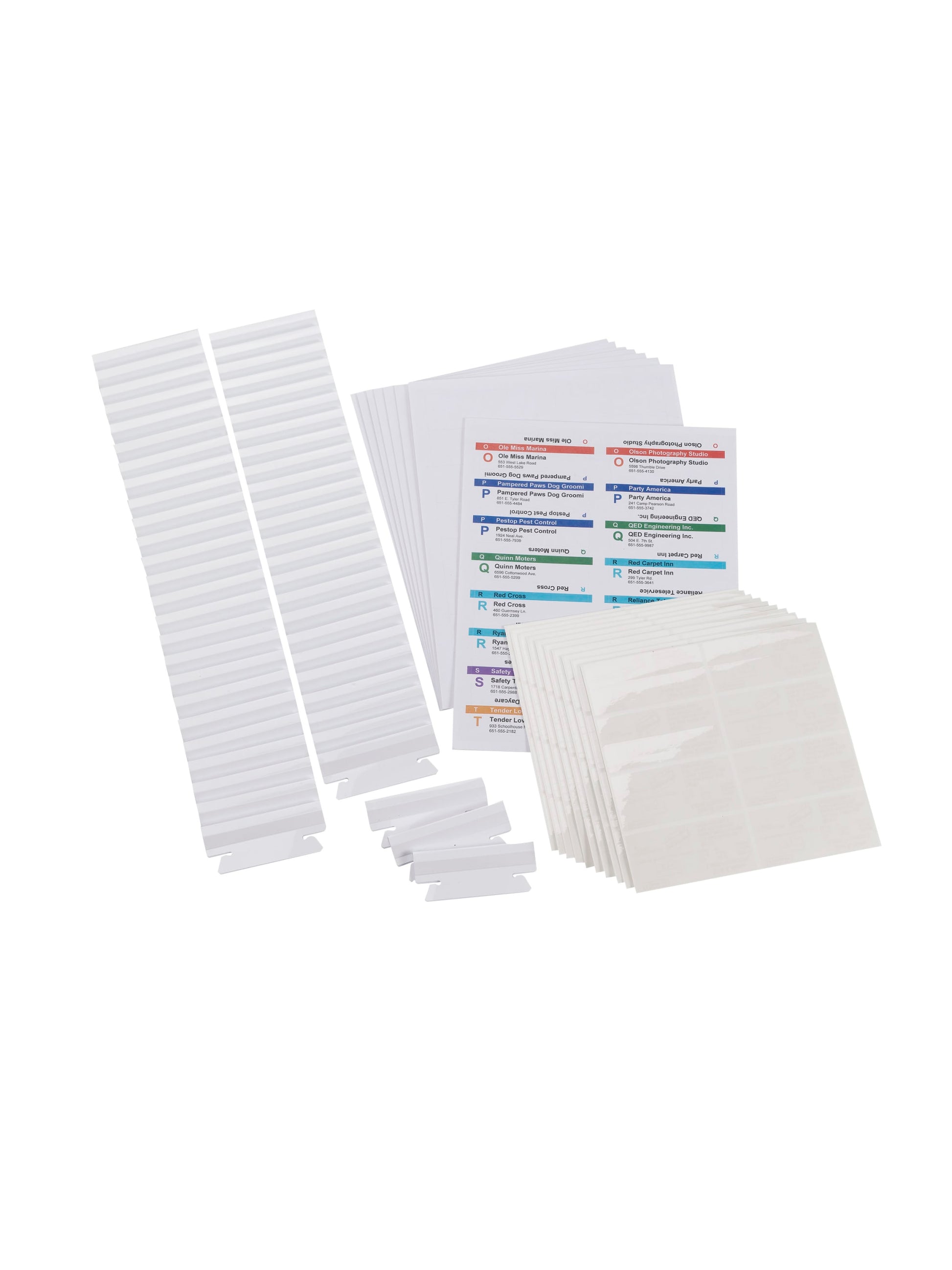 Viewables® hanging File Folder Label Kit, White Color, N/A Size, Set of 1, 086486649100