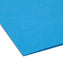 Interior File Folders, Sky Blue Color, Letter Size, Set of 100, 086486102872