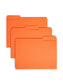 Interior File Folders, Orange Color, Letter Size, Set of 100, 086486102599