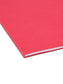 Standard File Folders, Straight-Cut Tab, Red Color, Letter Size, Set of 100, 086486109437