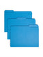Interior File Folders, Sky Blue Color, Letter Size, Set of 100, 086486102872